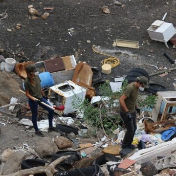 Solicitan la aplicación efectiva de sanciones por abandono de residuos en Espacios Naturales de Lanzarote