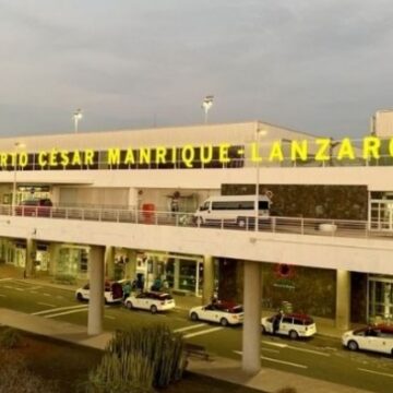 taxiapto El Aeropuerto de Lanzarote cierra marzo con 794.349 pasajeros, un 0,6% menos