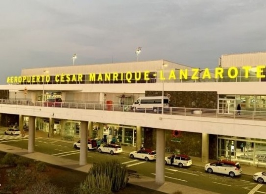 taxiapto El Aeropuerto de Lanzarote cierra marzo con 794.349 pasajeros, un 0,6% menos