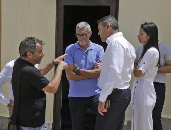 albergue la santa oswaldo apr24 El Cabildo dota de mayor seguridad al albergue de La Santa y continúa con el plan para su desmantelamiento