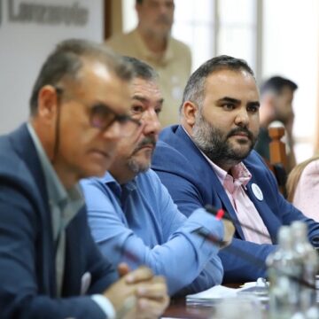 ccsamuelmartin El enjambre de langostas que llegó a Lanzarote se ha dispersado y no se esperan daños