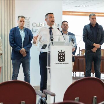 oswaldo comparecencia may24 incendio zonzamas El Cabildo de Lanzarote garantiza la operatividad del Complejo Ambiental de Zonzamas y mantiene el ciclo integral de recogida de residuos