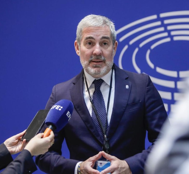 clavijo bruselas jun24 Clavijo pide a Bruselas más implicación en la crisis migratoria e invita a Von der Leyen a conocer de primera mano el drama de los menores