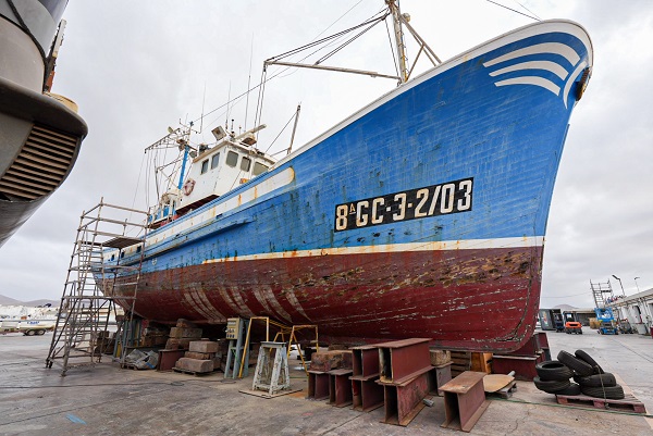 batco santa teresa El Cabildo de Lanzarote proyecta la creación de un museo flotante en el atunero Nuevo Santa Teresa