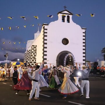 Romeria Ofrenda Los Dolores 2023 Tinajo honra a la Virgen de Los Dolores, patrona de Lanzarote