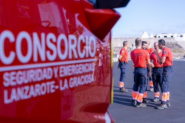 bomberos consorcio El Consorcio de Emergencias de Lanzarote refuerza la seguridad durante las Fiestas de Los Dolores