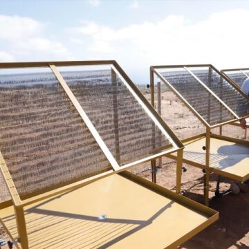 niebla captadores de bruma agua Lanzarote retorna al proyecto de captar agua a través de la niebla