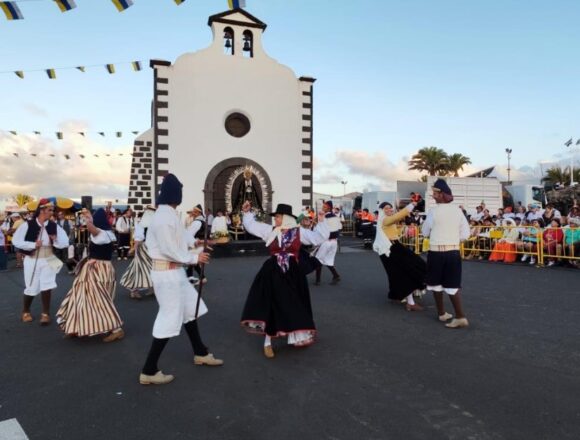 romeria dolores Tinajo presenta las Fiestas en honor a la Virgen de Los Dolores, patrona de Lanzarote