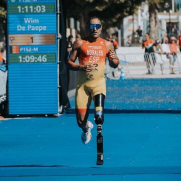 lionel morales bronce en finales campeonato del mundo (1) Lionel Morales consigue el bronce en las finales del Mundial de Paratriatlón