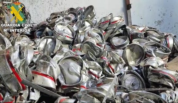 cerveza robada La Guardia Civil esclarece el robo de 2.784 barriles de cerveza en una nave de Playa Honda