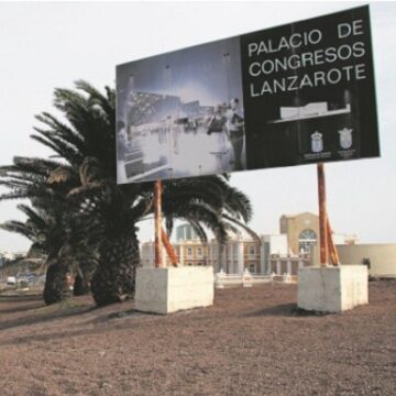 palacio congresos anuncio Bergaz pregunta por el “eterno” Palacio de Congresos de Lanzarote: “Sigue a la espera dos décadas después”