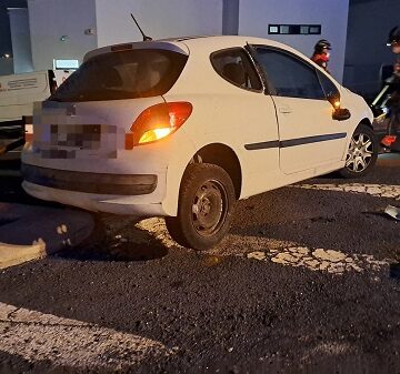 accidente playa honda dec24 Nuevo accidente sin conductor en Playa Honda