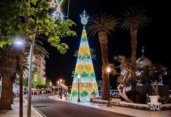 navidad arrecife 2024 Más de un millón de luces led y el mayor árbol en Lanzarote en la Navidad de Arrecife