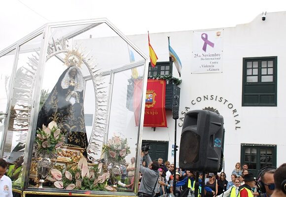 virgen dolores subida dec24 Emotiva Subida de la Virgen de los Dolores a su santuario en Mancha Blanca