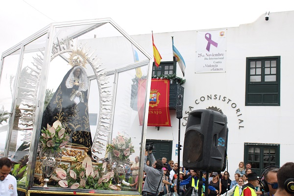 virgen dolores subida dec24 Emotiva Subida de la Virgen de los Dolores a su santuario en Mancha Blanca