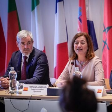 Clavijo cumbre parlamentos del Mediterráneo en Lanzarote1 Clavijo llama a Bruselas a volcar en África sus políticas de desarrollo “escuchando propuestas desde las dos orillas”