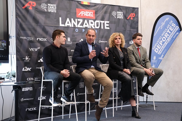 padel presentacion apr25 Más de doscientos jugadores participarán del 21 al 27 de abril en el A1 Pádel Open 2025
