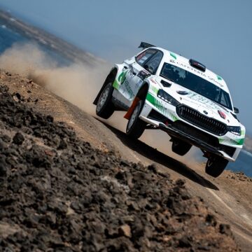 Rallye de Tierra Isla de Los Volcanes Pierre-Louis Loubet y Loris Pascaud se imponen en el Rallye Isla de Los Volcanes – Trofeo Ciudad de Arrecife