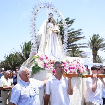 nieves Nuestra Señora de Las Nieves vuelve a unir a Lanzarote en una de sus festividades más antiguas y simbólicas
