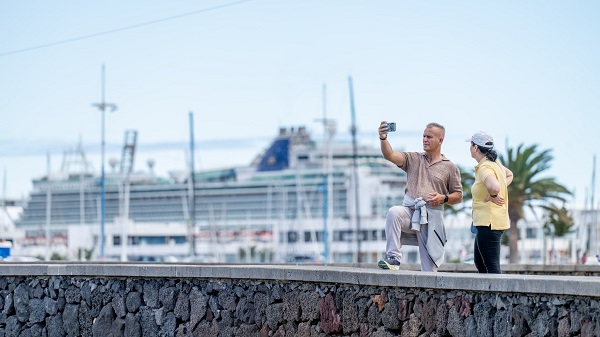 arrecife turismo crucero Canarias recibe hasta septiembre 11,4 millones de turistas extranjeros, un 4 % más
