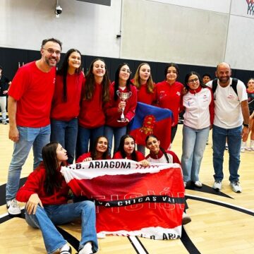 Ariagona Cadete Las Cadetes del Ariagona se proclaman vencedoras del Torneo «Valencia Internacional Cup»