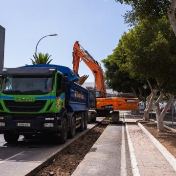 obras arrecife ft jul26 Arrecife avanza con las obras de pluviales en la Vía Medular y Puerto de Naos