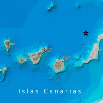 terremoto sept26 Un terremoto de magnitud 3 se registra frente a la costa oeste de Lanzarote